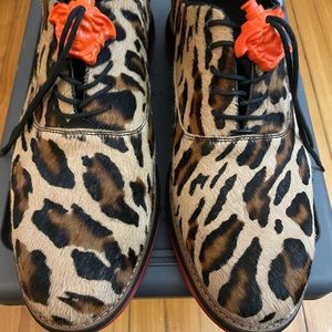 Versace Australia: Animalier Pattern Medusa Hybrid Shoes - Men